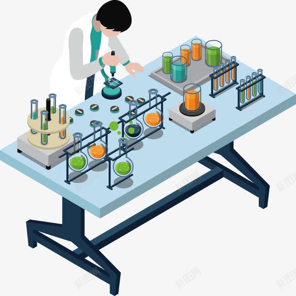 实验研究人员png免抠素材_新图网 https://ixintu.com 人物 化学 实验 研究