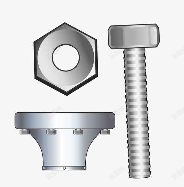 螺丝png免抠素材_新图网 https://ixintu.com 卡通素材 螺丝 螺丝螺帽 螺丝螺母 螺帽