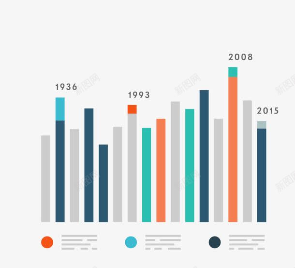 柱状图图标png_新图网 https://ixintu.com 商务信息图表 柱状图 矢量ppt