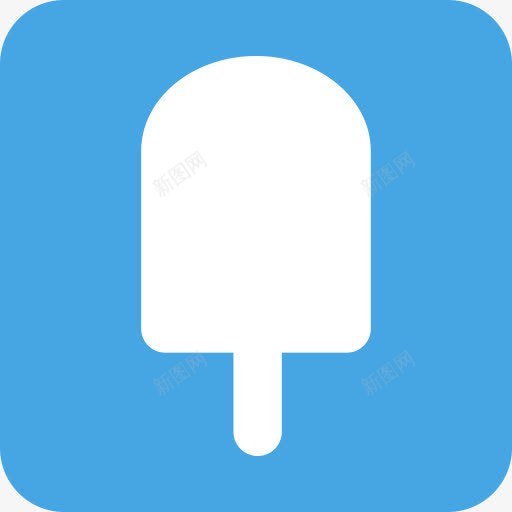 冰社会扁平的圆形矩形png免抠素材_新图网 https://ixintu.com Ice 冰