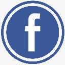 圆形社交媒体图标网页图标facebook图标