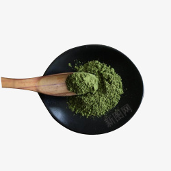 绿茶粉PNG绿茶粉实物高清图片