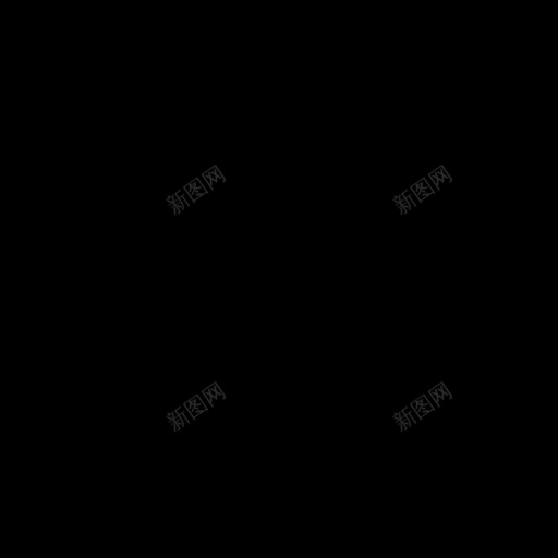黑色的方图标png_新图网 https://ixintu.com 几何 广场 形状