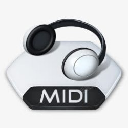MIDI媒体midi音乐图标高清图片