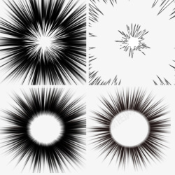 纯色球晶体图案图标黑色艺术圆形刺球图案图标高清图片
