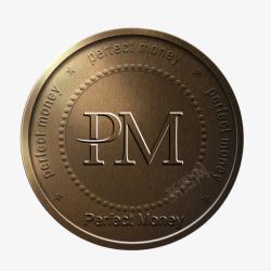 perfect青铜硬币钱很完美支付系统硬币图标高清图片