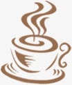 灰色咖啡冒气的图案png免抠素材_新图网 https://ixintu.com 冒气 咖啡 图案 灰色