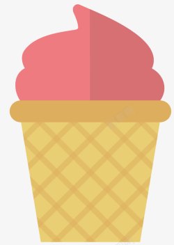 水果味冰淇淋素材