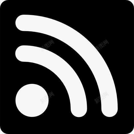 RSS在广场图标png_新图网 https://ixintu.com RSS 平方 按钮 界面 界面和网页 符号 饲料
