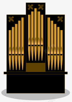 对称乐器三阶对称管风琴高清图片