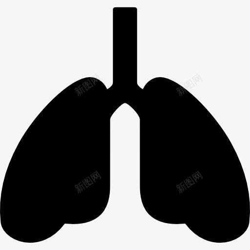 肺氧合图标png_新图网 https://ixintu.com 健康永远 内部 医学 呼吸 呼吸器官 氧 肺 身体部位 黑肺