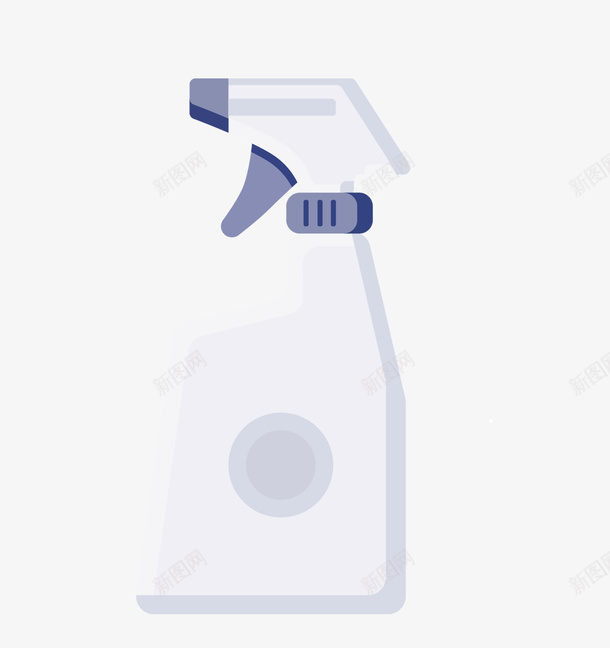 清洁剂清洁护理图标png_新图网 https://ixintu.com 可爱 干净 打扫 打理 活性剂 淡灰色 清扫 清洁 清洁剂 清洁和护理相关UI图标 清理 白色