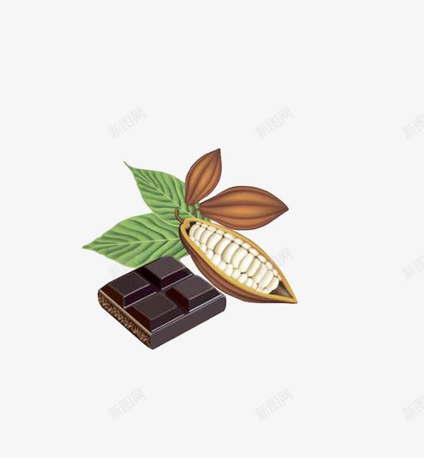 黑巧克力png免抠素材_新图网 https://ixintu.com 可可脂 巧克力 松露巧克力 棕色 甜食 黑巧克力