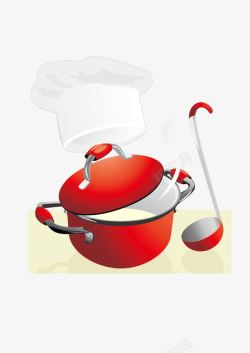 锅和勺子素材
