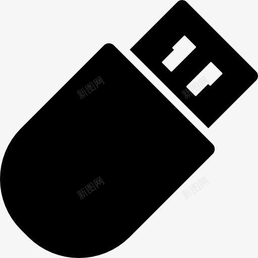 迷你USB图标png_新图网 https://ixintu.com 存储设备 技术 硬件 设备 闪存驱动器 随身碟