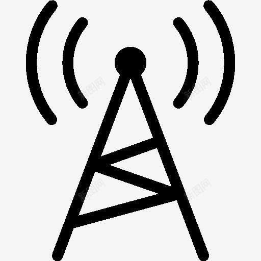 工业无线电塔图标png_新图网 https://ixintu.com industry radio tower 塔 广播 行业