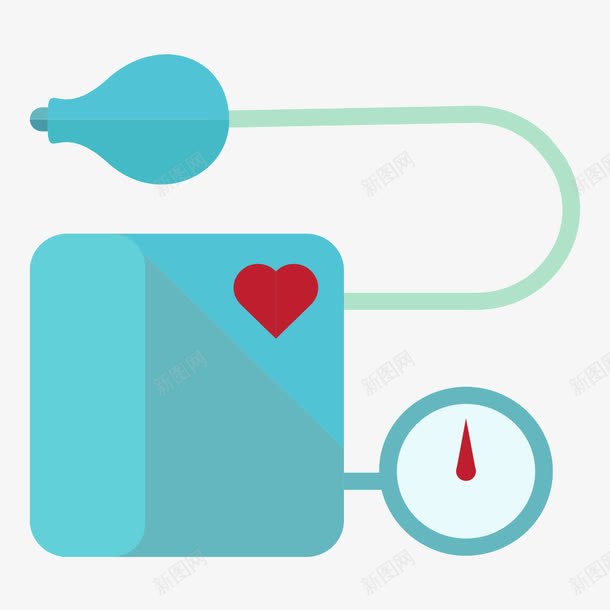 血压仪png免抠素材_新图网 https://ixintu.com 仪器 测量 蓝色 血压