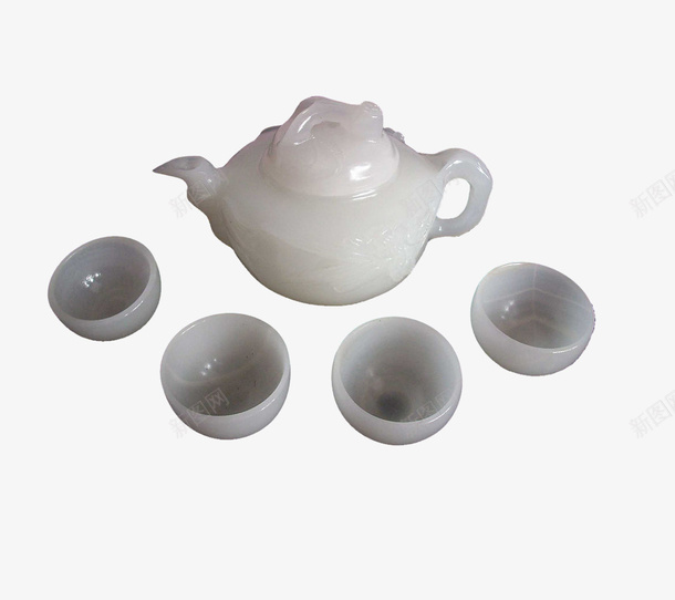 陶瓷茶具png免抠素材_新图网 https://ixintu.com 茶壶 茶杯 陶瓷茶具