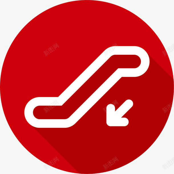 红色电梯LOGO矢量图图标eps_新图网 https://ixintu.com 交通电梯 手扶电梯 电梯 红色电梯 缓慢的电梯 自动电梯 矢量图