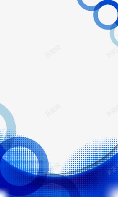 蓝色图案png免抠素材_新图网 https://ixintu.com 图案 蓝色 运动 飘带
