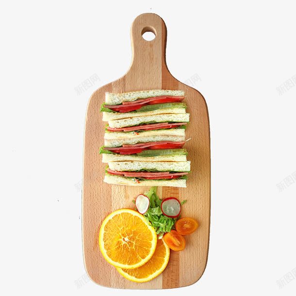 三明治早餐png免抠素材_新图网 https://ixintu.com 三明治 产品实物 早餐 橙子