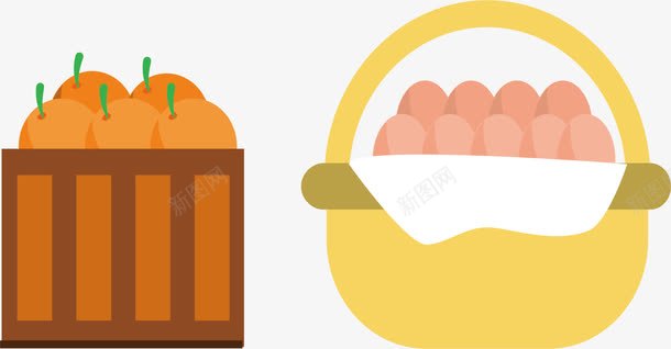 苹果鸡蛋png免抠素材_新图网 https://ixintu.com 卡通鸡蛋 矢量鸡蛋 鸡蛋 鸡蛋元素 鸡蛋创意