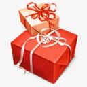 箱圣诞节礼物彩盒红christmas2素材