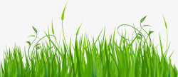 绿色环保清新草地矢量图素材