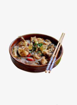 豆腐面豆腐鱼排面高清图片