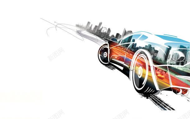 创意急速跑车jpg设计背景_新图网 https://ixintu.com 创意 急速 设计 跑车