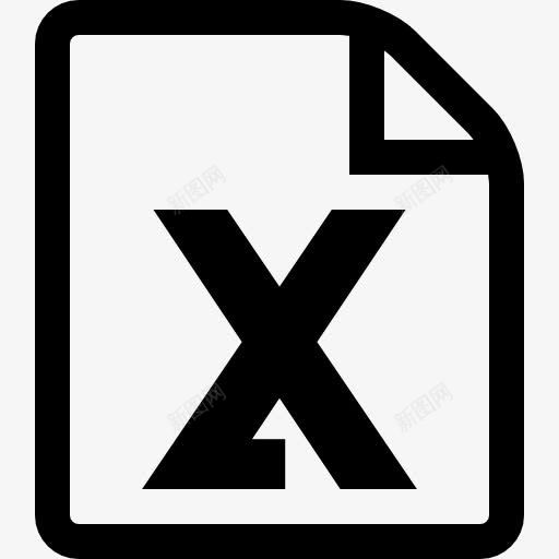 Excel文件图标png_新图网 https://ixintu.com 办公 微软 接口 文件 档案 网页