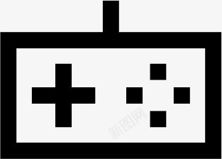 视频游戏控制器PixelviconIcons图标图标