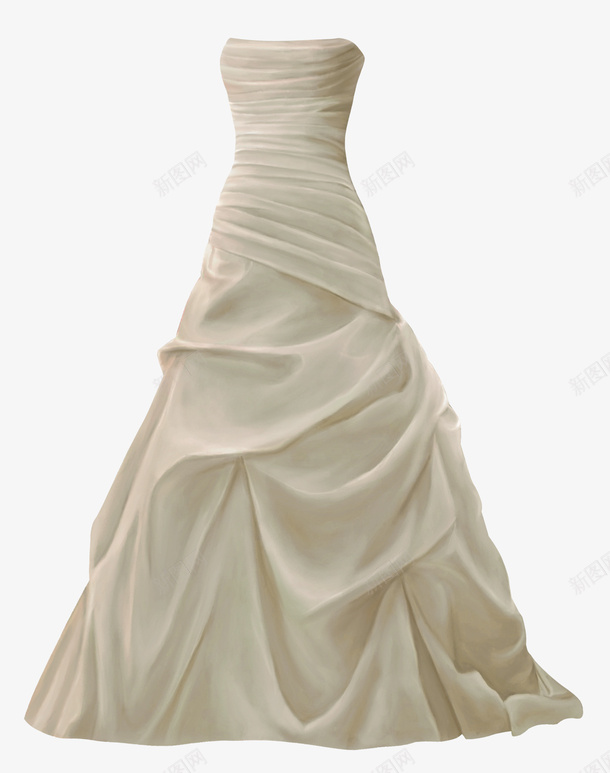 婚纱png免抠素材_新图网 https://ixintu.com 创意 婚纱 白色 素材 艺术 设计