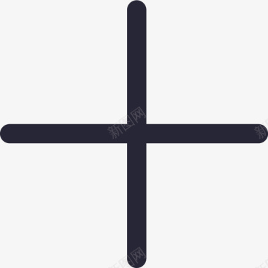 十字添加图标图标