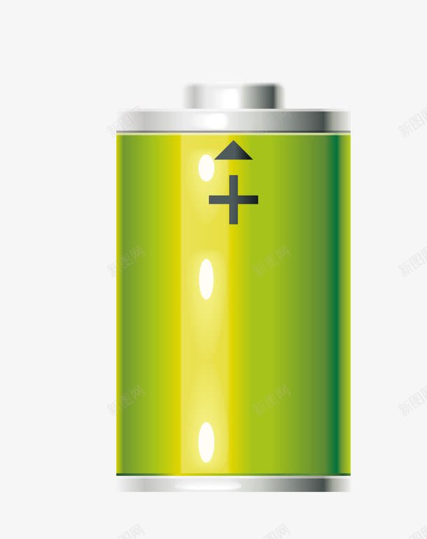 卡通手绘电池电量图标png_新图网 https://ixintu.com 卡通手绘 图案图标 电池电量 电池进程 电量条