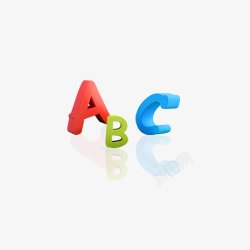 字母abc片素材