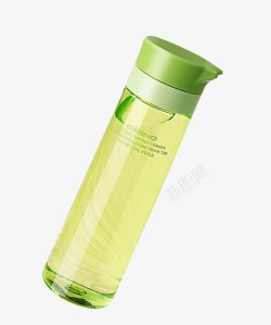 随身杯清新绿色塑料水壶高清图片