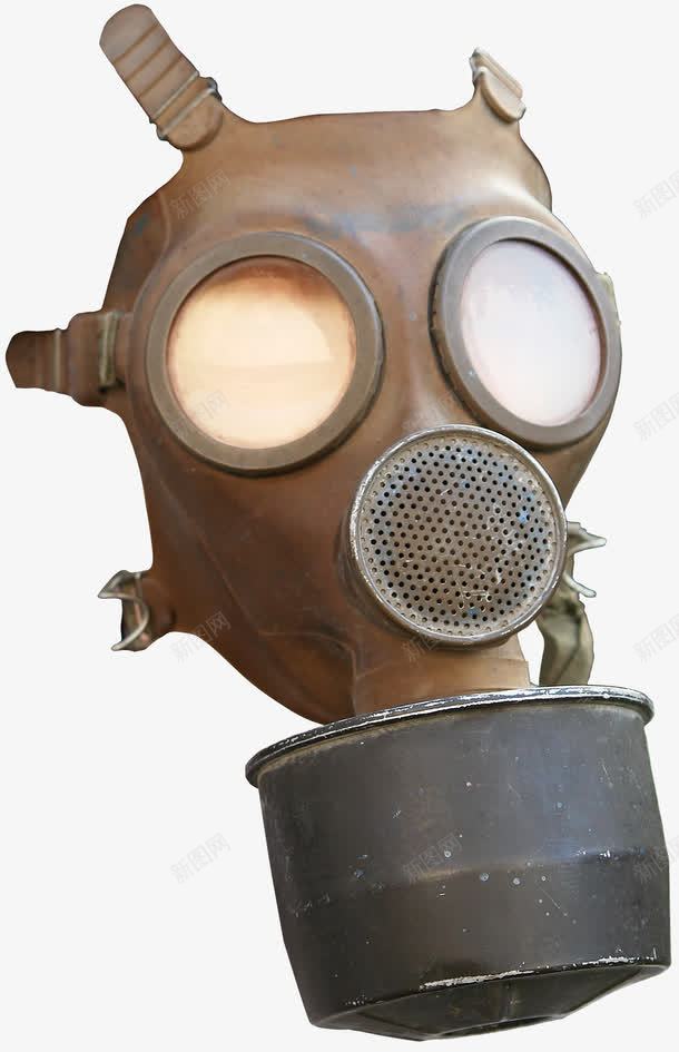 防毒面具正面png免抠素材_新图网 https://ixintu.com 战争 污染 老式防毒面具 装饰 防毒 面具