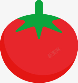 一个小番茄矢量图素材
