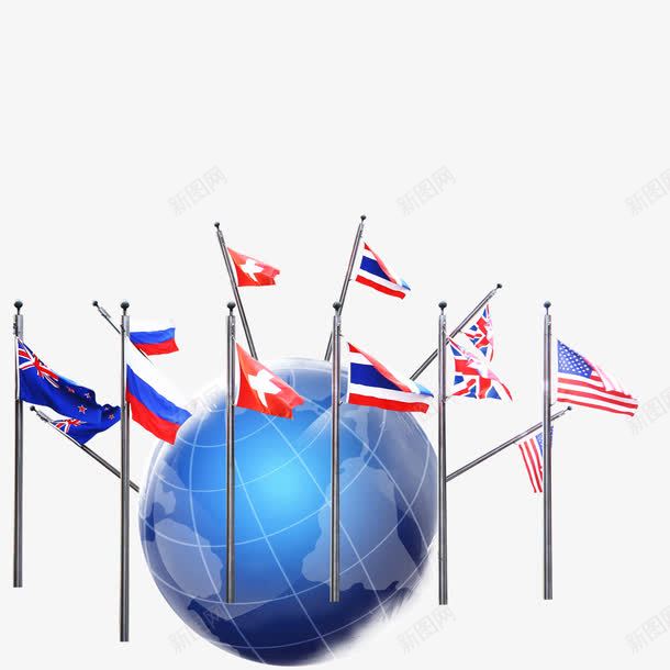 世界各国国旗png免抠素材_新图网 https://ixintu.com 世界 国家 国旗 地球