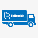 推特跟我运输卡车运输汽车车辆社素材