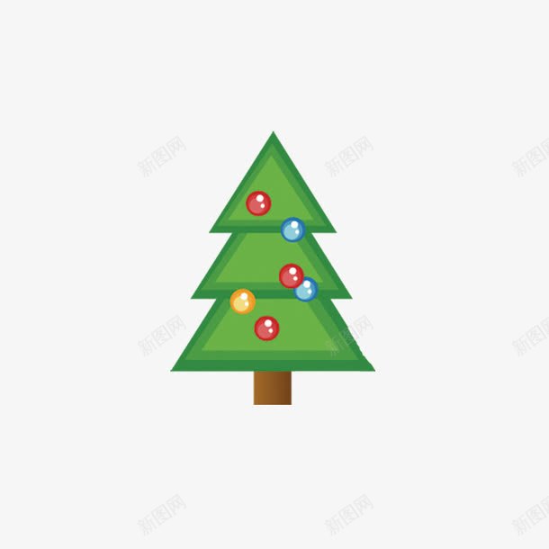 圣诞节日树礼物png免抠素材_新图网 https://ixintu.com 圣诞节日素材