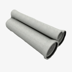 三排圆形灰色水泥管三个圆形灰色水泥管高清图片