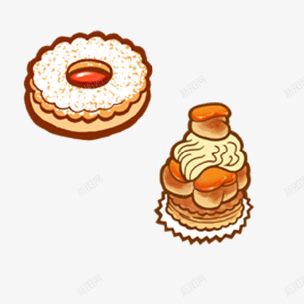 蛋卷png免抠素材_新图网 https://ixintu.com 儿童节卡通素材 手绘素材 蛋糕