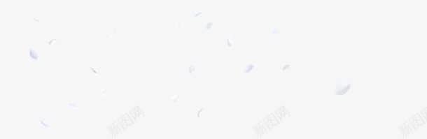 乳白色花朵漂浮装饰png免抠素材_新图网 https://ixintu.com 乳白色 漂浮 花朵 装饰