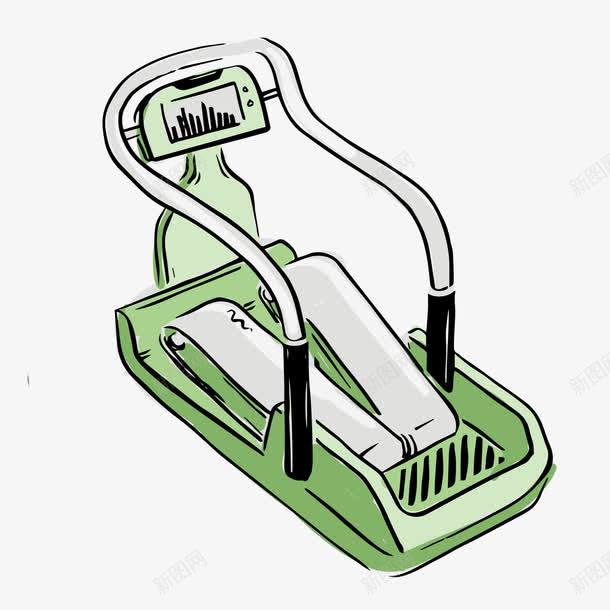 卡通手绘健身器材png免抠素材_新图网 https://ixintu.com 健身器材 卡通 手绘