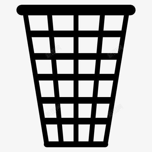 垃圾回收站图标png_新图网 https://ixintu.com 垃圾回收站 简约 黑色