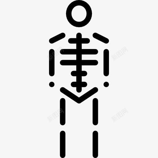解剖课的骨架图标png_新图网 https://ixintu.com 医学 接口 解剖 骨 骨骼