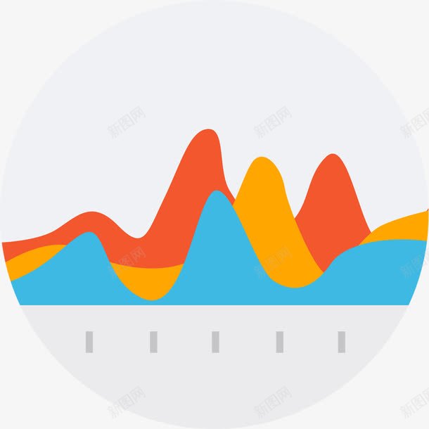 统计数据ColorFlaticons图标png_新图网 https://ixintu.com Stats 统计数据