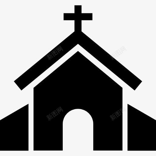 教堂图标png_新图网 https://ixintu.com 基督教 天主教 宗教 建筑